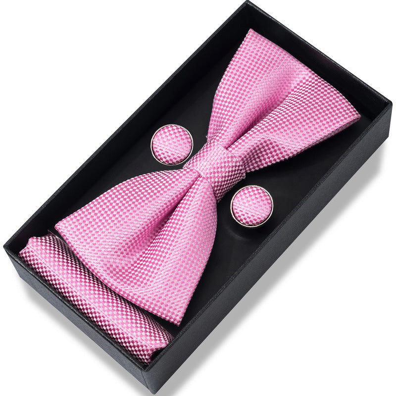 Striped Bow Tie Gift Set