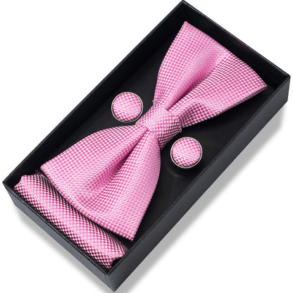 Striped Bow Tie Gift Set