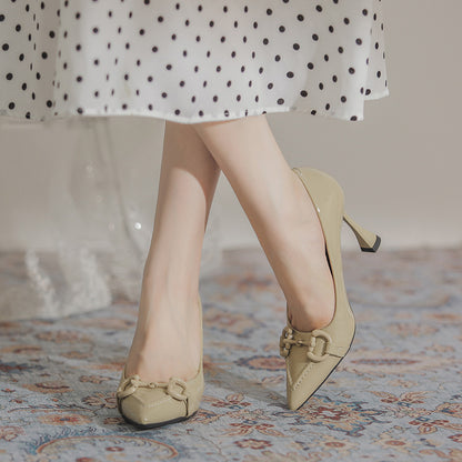 Paris Élite Patent Horse bit Stiletto Pumps