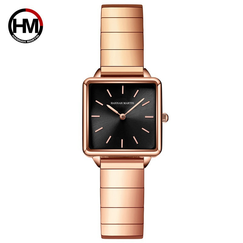 Korean Minimalist Women’s Square Watch