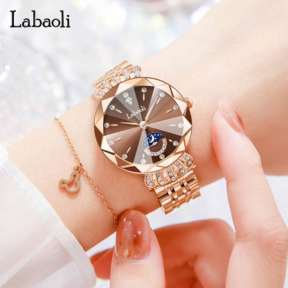 LA BAOLI ELEGANCE STEEL DIAL Women's Watch