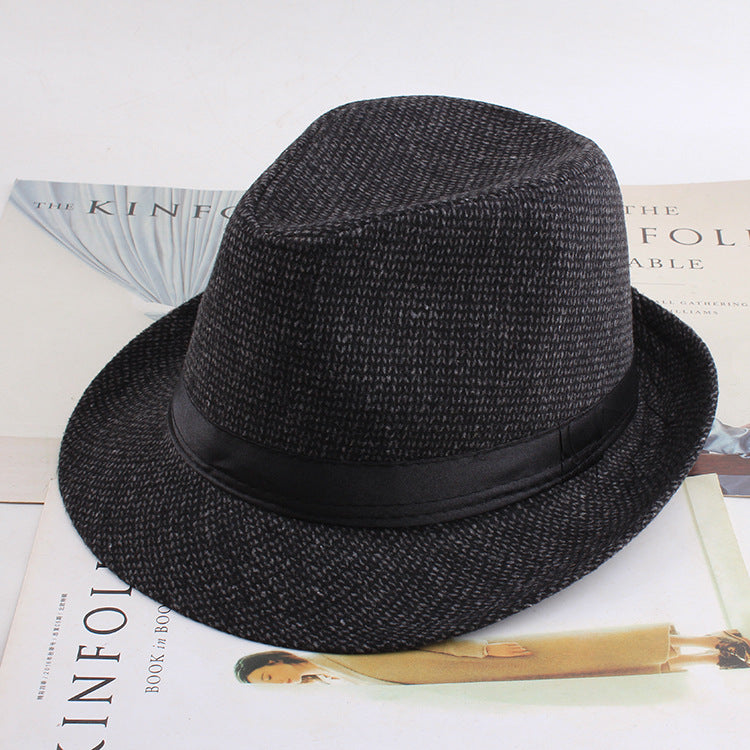 Autumn Plaid Flannel Jazz Hat