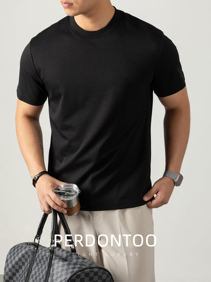 Premium 80S Mercerized Cotton Short-Sleeve T-Shirt