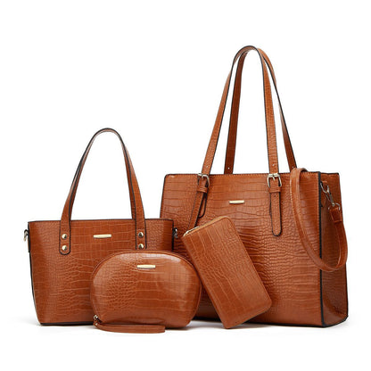 Fashionable 4-Piece Mother-in-Law Bag Set