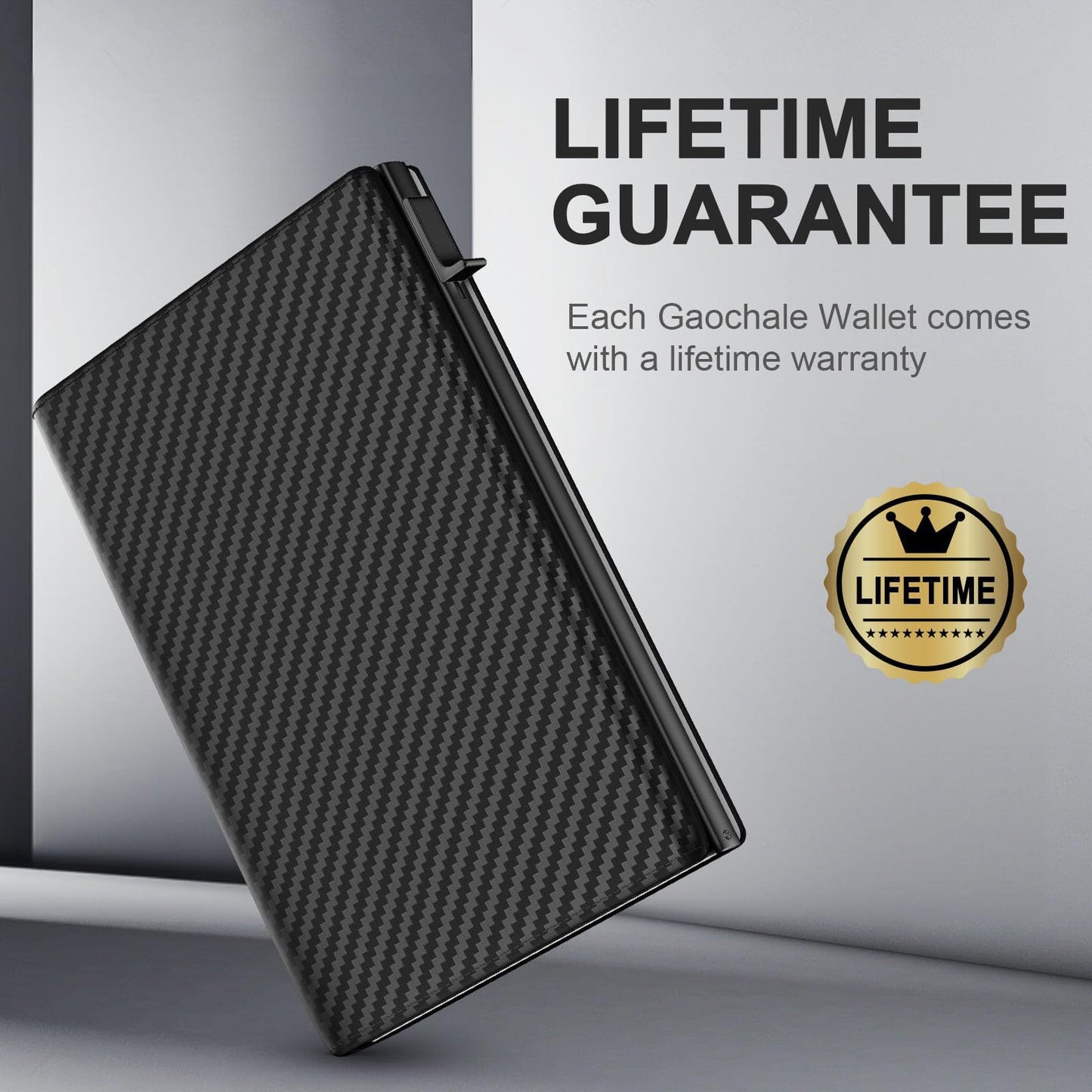 Mens RFID Blocking Metal & Leather Card Case