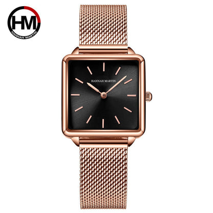 Korean Minimalist Women’s Square Watch