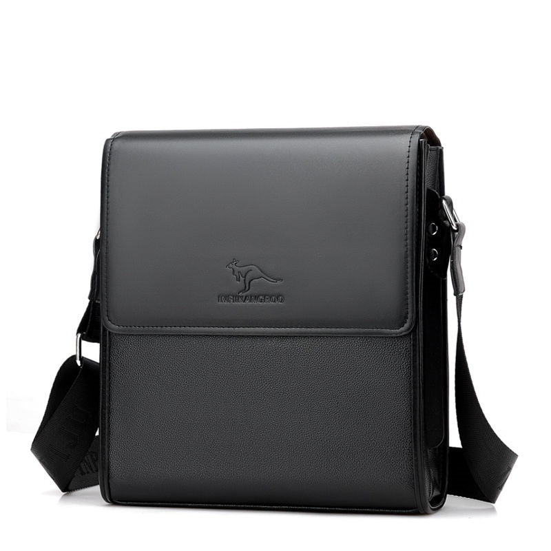 Genuine Leather Texture Shoulder Bag