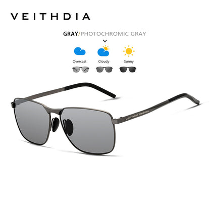Laser-Engraved Polarized Mens Sunglasses  UV Protection