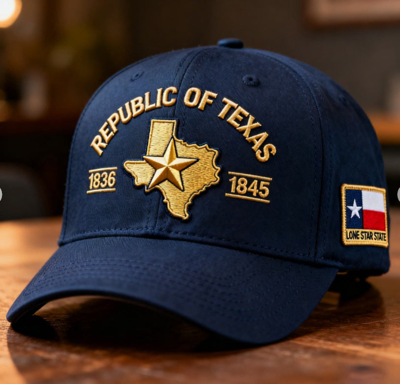 Baseball Cap with 3D Hot-Stamped Logo