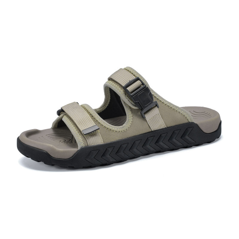 Men's Comfort Beach Flip-Flops  Soft Sole Casual Summer Sandals