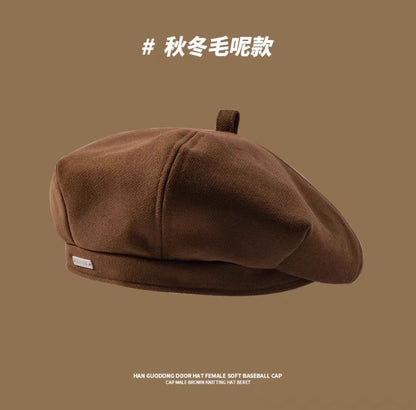 Kyoto Retro Octagonal Beret Hat