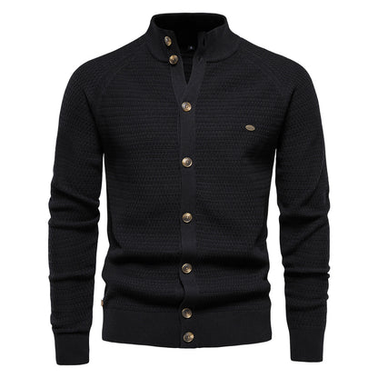 Euro Prestige Business Knit Cardigan Sweater