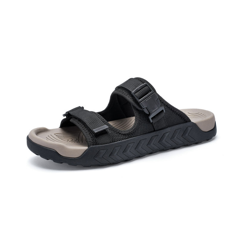 Men's Comfort Beach Flip-Flops  Soft Sole Casual Summer Sandals