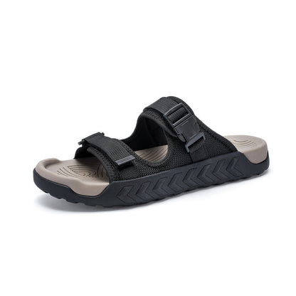 Men's Comfort Beach Flip-Flops  Soft Sole Casual Summer Sandals