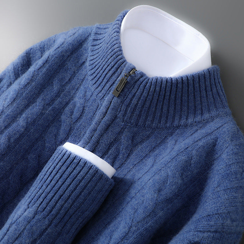 Nordic Elite Pure Wool  Cashmere Sweater