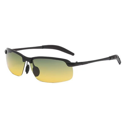 Men's polarized sunglasses.