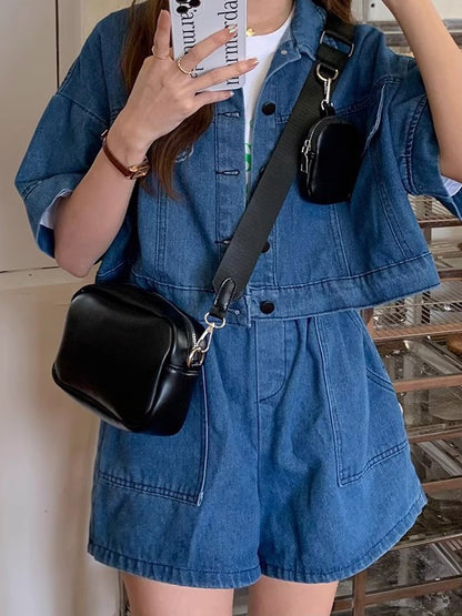 Korean  Retro Small Square Bag