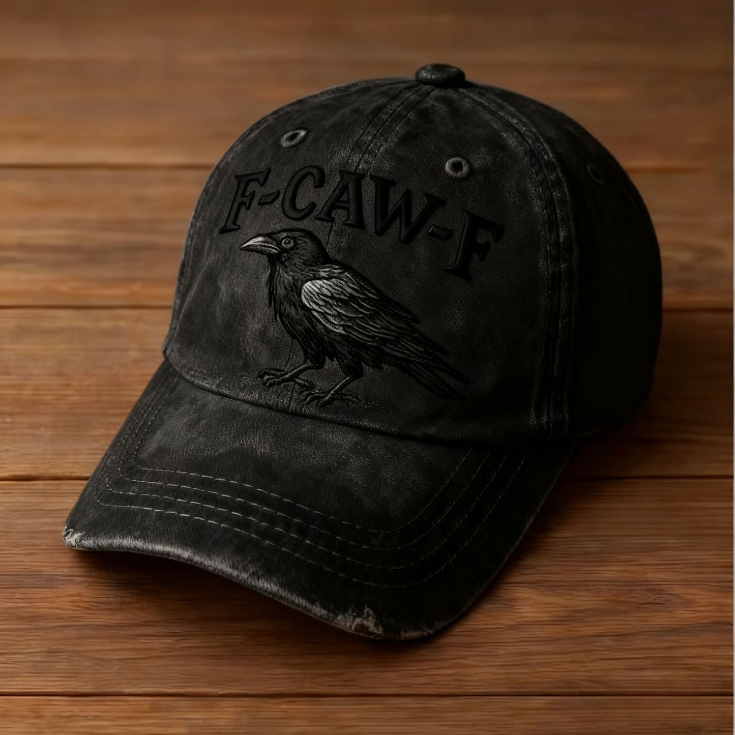 Baseball Cap with 3D Hot-Stamped Logo