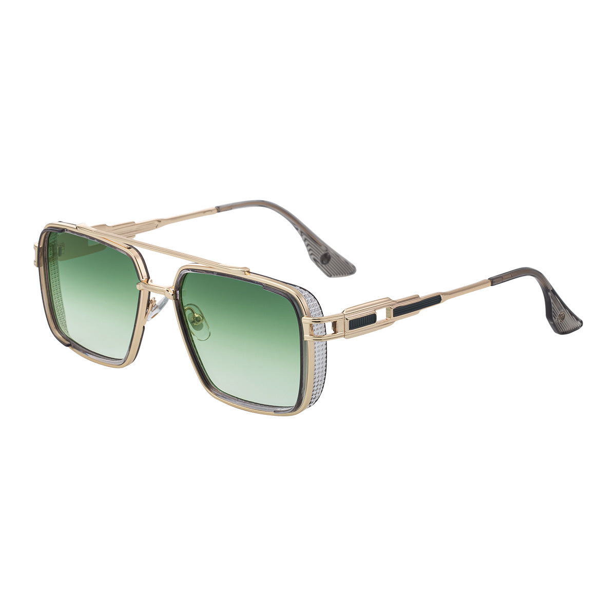 Pat Garth Retro Square Frame Sunglasses