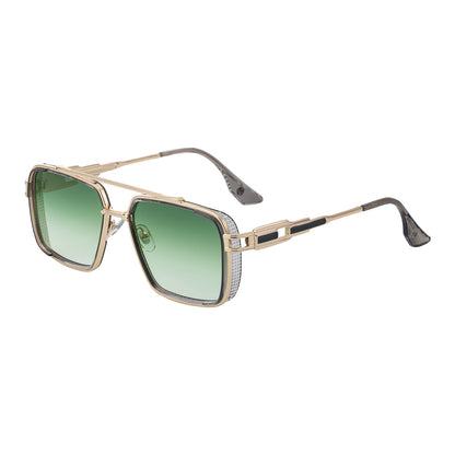 Pat Garth Retro Square Frame Sunglasses