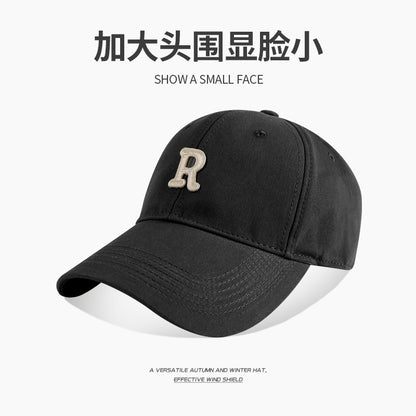 Korean R Letter Unisex Cap