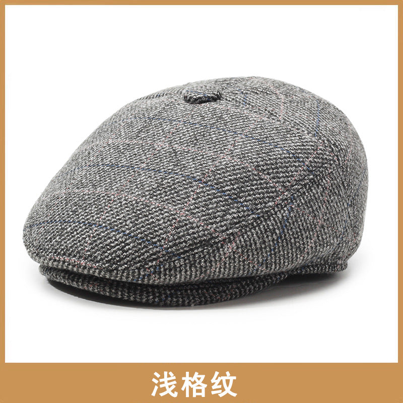 HeritageWarm Winter Ear-Guard Peaked Cotton Cap
