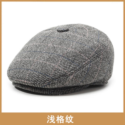 HeritageWarm Winter Ear-Guard Peaked Cotton Cap