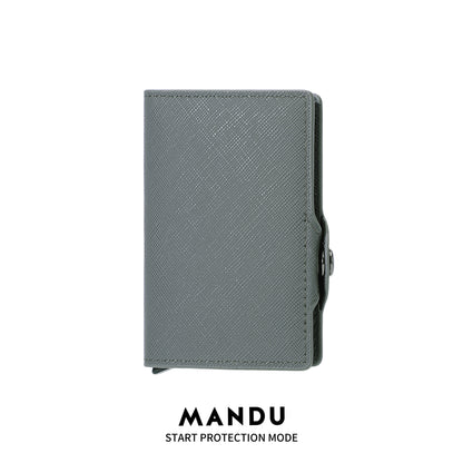 Ultra-Light Multi-Card Aluminum Case with PU Finish