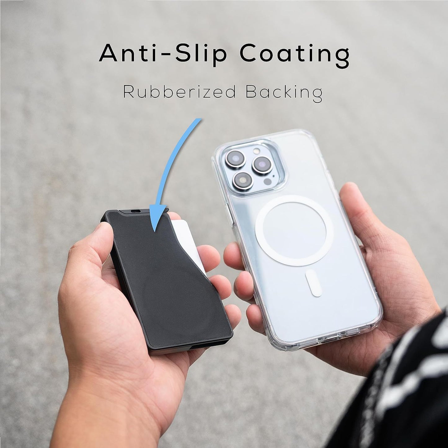 Universal Metal Card Holder for Apple & Android