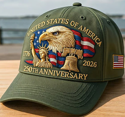 Baseball Cap with 3D Hot-Stamped Logo