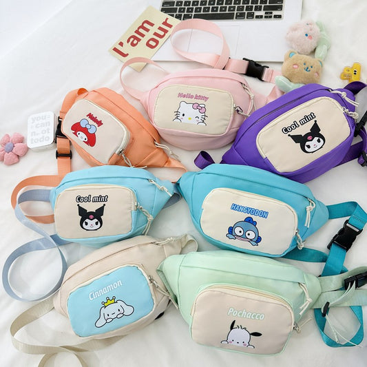 Children's portable chest bag