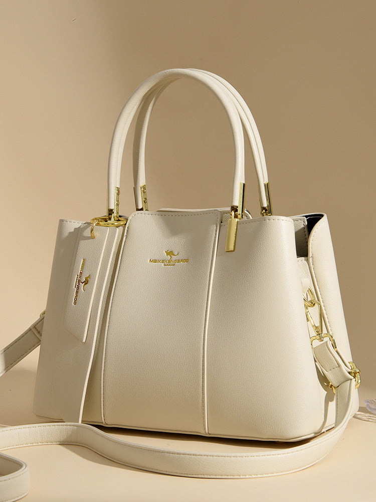 Womens Large-Capacity Fashion Shoulder & Crossbody Handbag