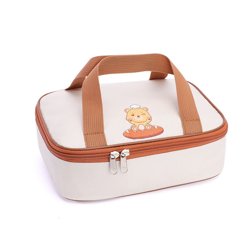 Beudur Bread Bear Insulated Lunch Bag