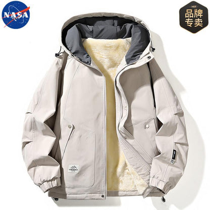 NASA Arctic Fusion Thermal Command Hooded Jacket