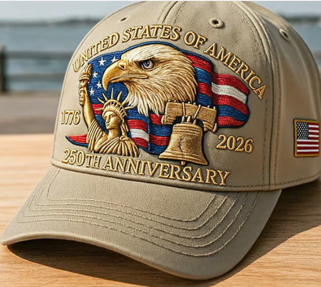 Baseball Cap with 3D Hot-Stamped Logo
