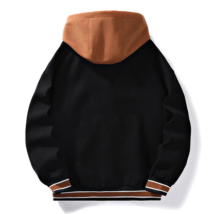 Astro Warm NASA  Plus Size Velvet Bomber Baseball Jacket