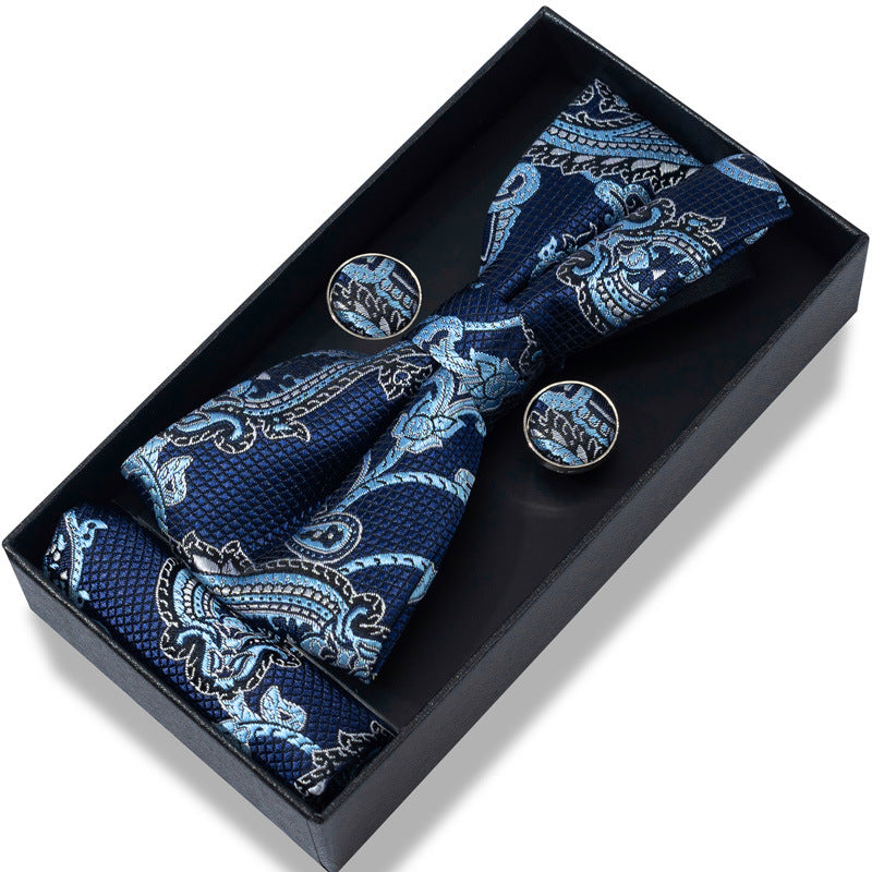 Striped Bow Tie Gift Set