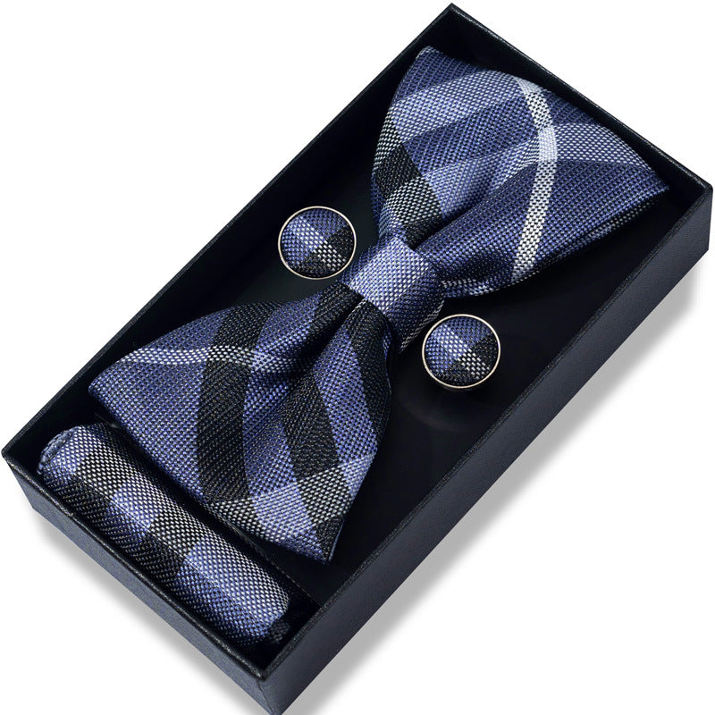 Striped Bow Tie Gift Set
