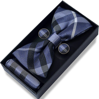 Striped Bow Tie Gift Set