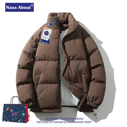 AstroTherm NASA Winter Thickened Collar Puffer Jacket