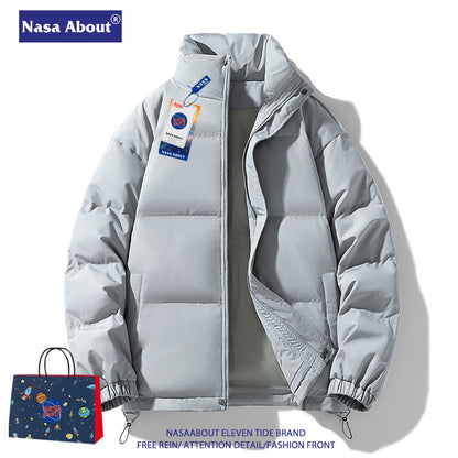 AstroTherm NASA Winter Thickened Collar Puffer Jacket