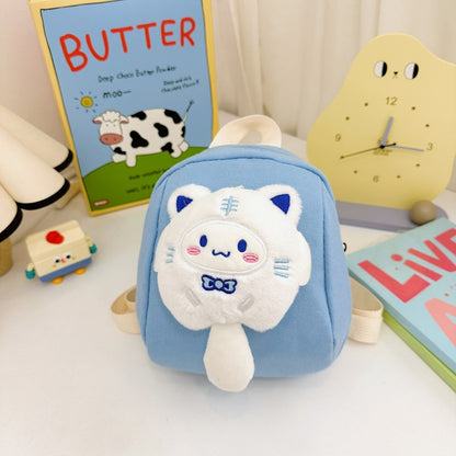 Kids Canvas Cartoon Kindergarten School Bag