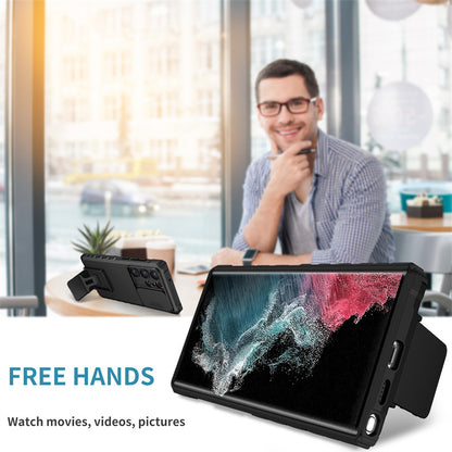 Protective Case with Kickstand – Compatible with Samsung