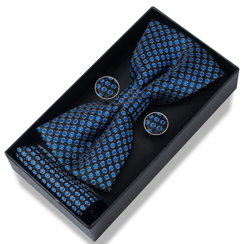 Striped Bow Tie Gift Set