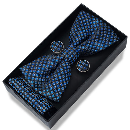 Striped Bow Tie Gift Set