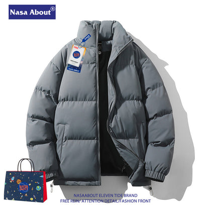 AstroTherm NASA Winter Thickened Collar Puffer Jacket