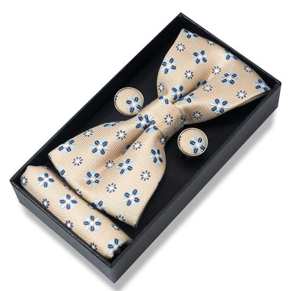 Striped Bow Tie Gift Set