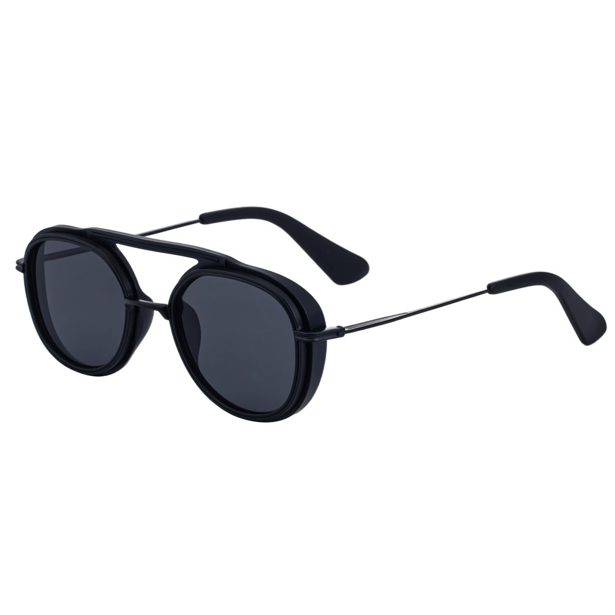 KAJILA Men Retro Punk Style Outdoor Sunglasses
