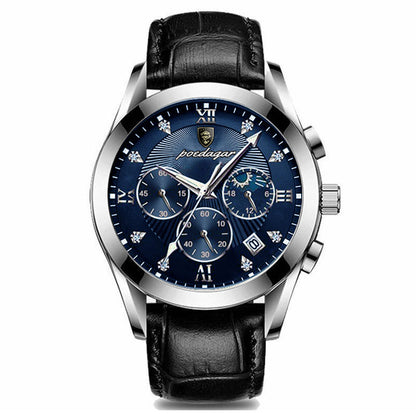 Boda Carrier Men's Waterproof Luminous Calendar Watch