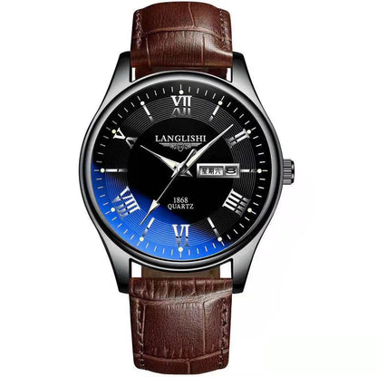 Boda Carrier Men's Waterproof Luminous Calendar Watch